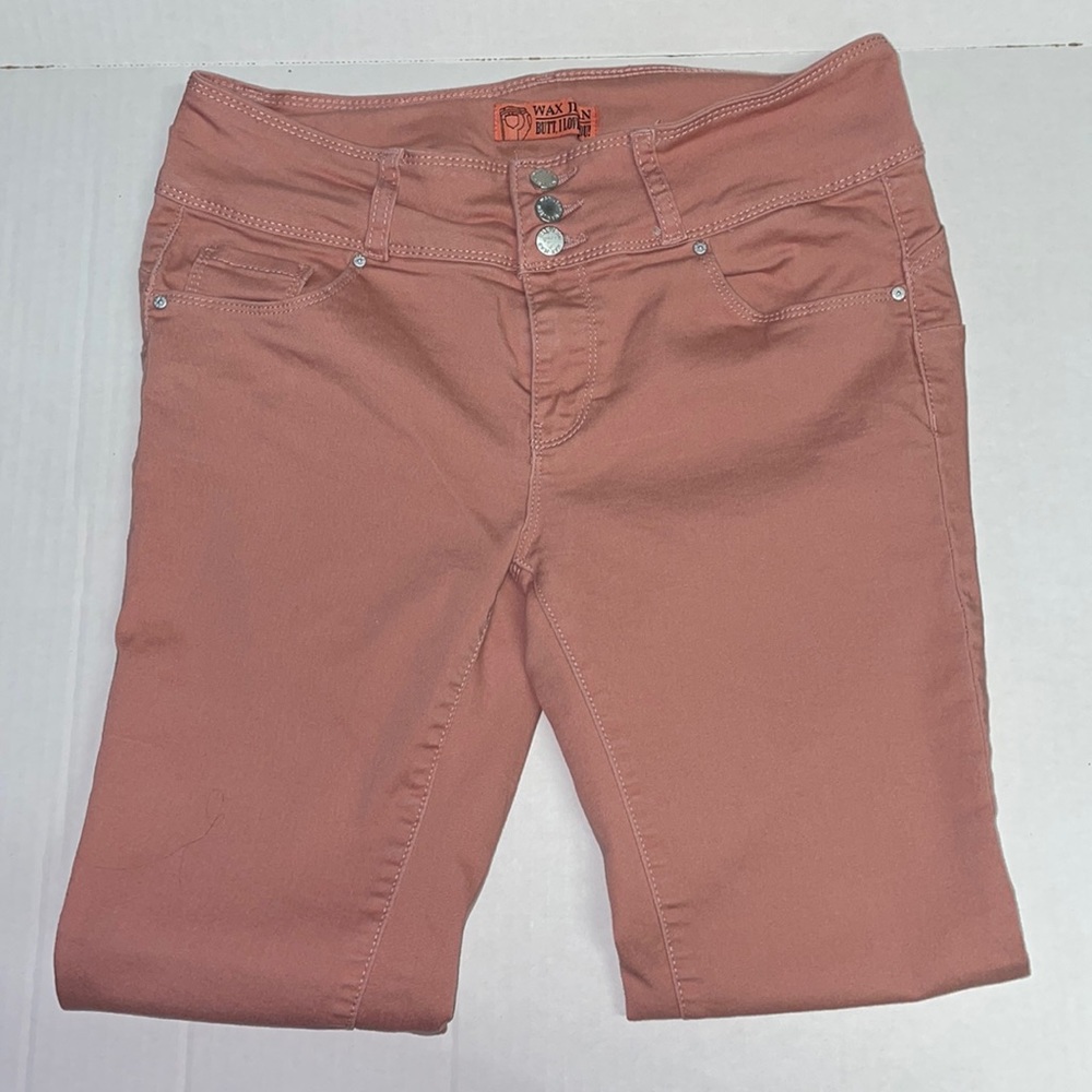 Wax Jean Baby Pink Skinny Jeans - Size 11 - Picture 2 of 8